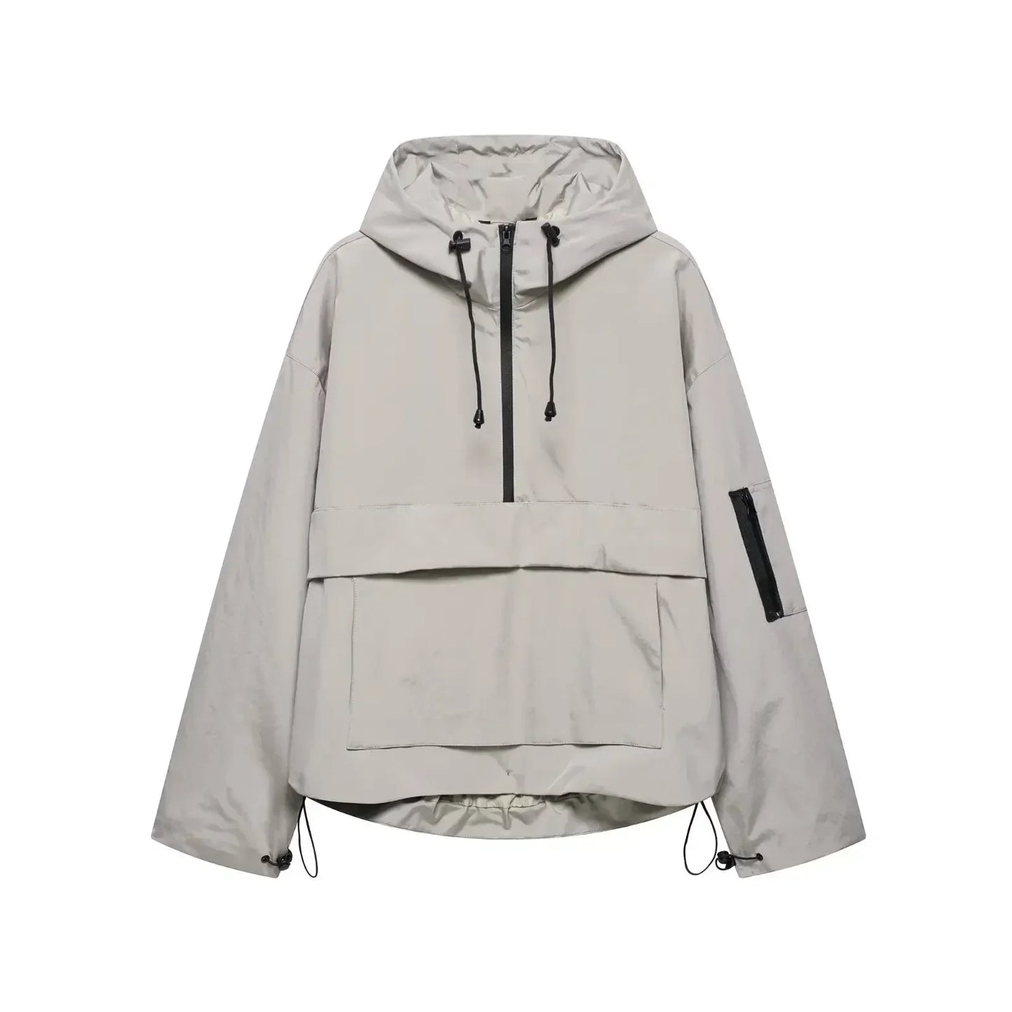 Women's Minimalist Hooded Winter Ski Jacket