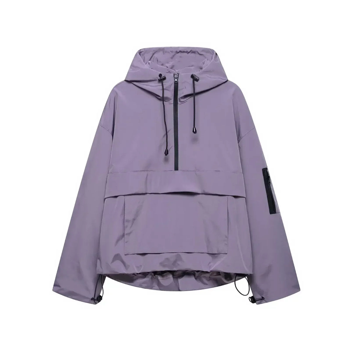 Women's Minimalist Hooded Winter Ski Jacket