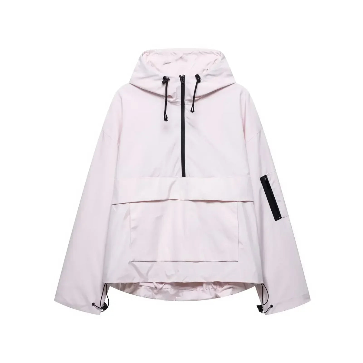 Women's Minimalist Hooded Winter Ski Jacket