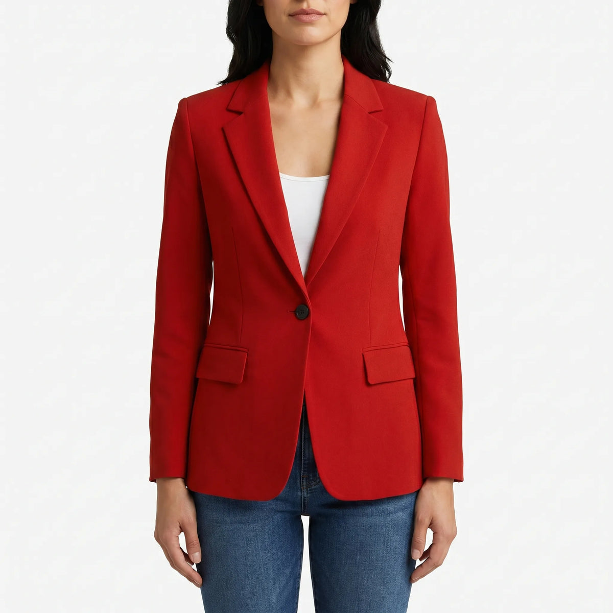 Women's One-Button Blazer