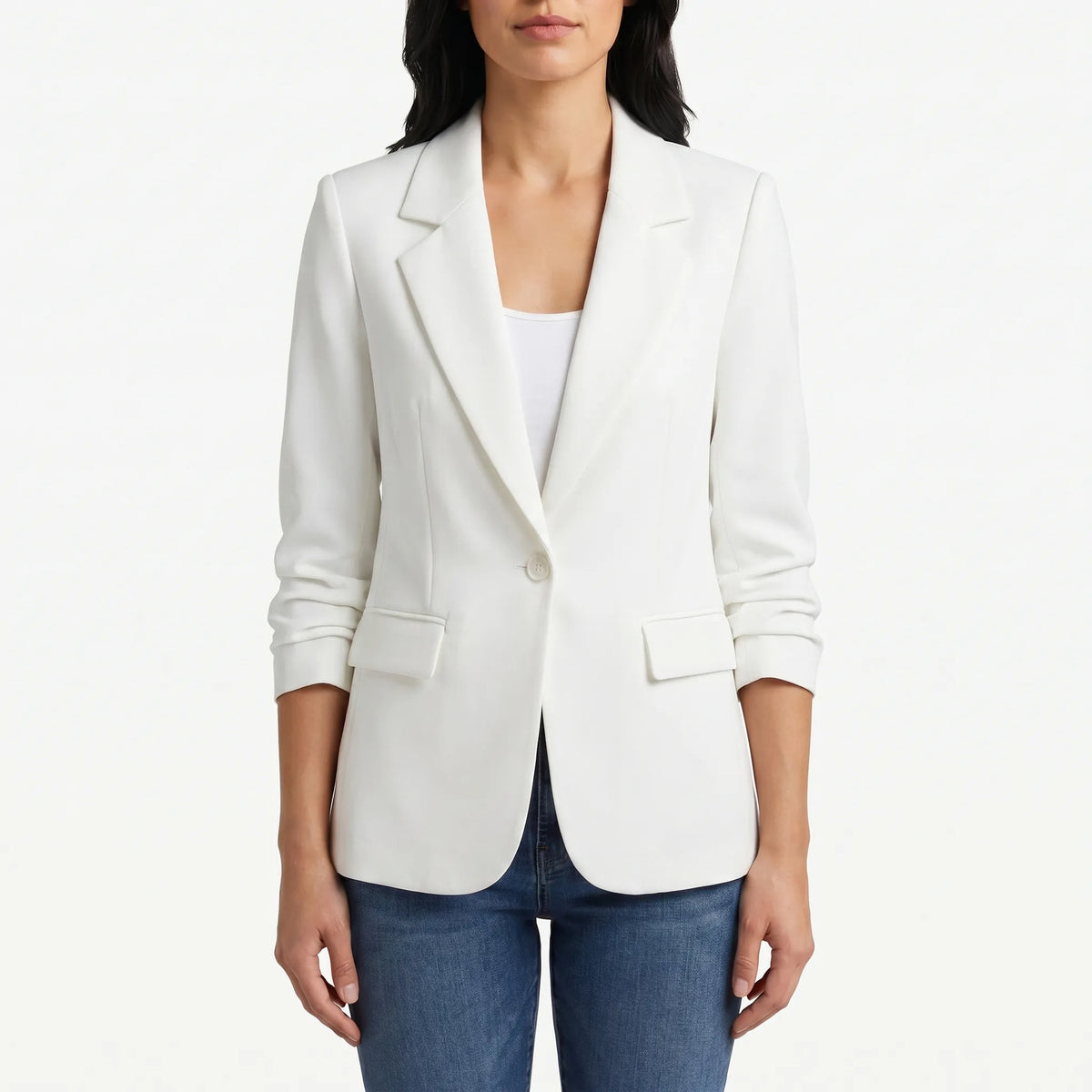 Women's One-Button Blazer