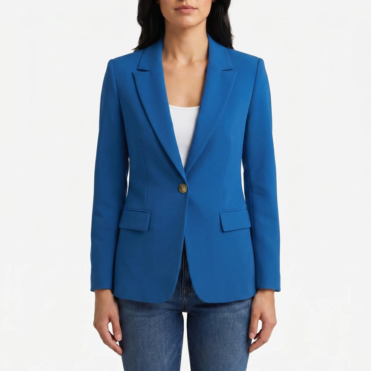 Women's One-Button Blazer