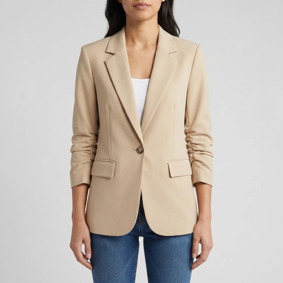 Women's One-Button Blazer