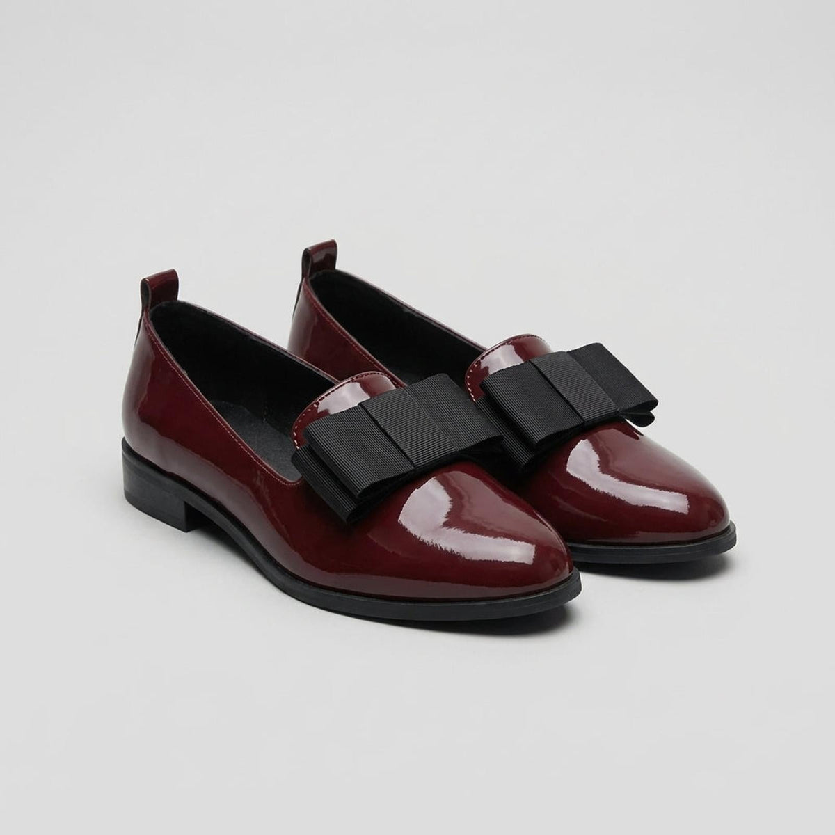 Women's Orthopedic Slip-On Loafers with Bow Accent
