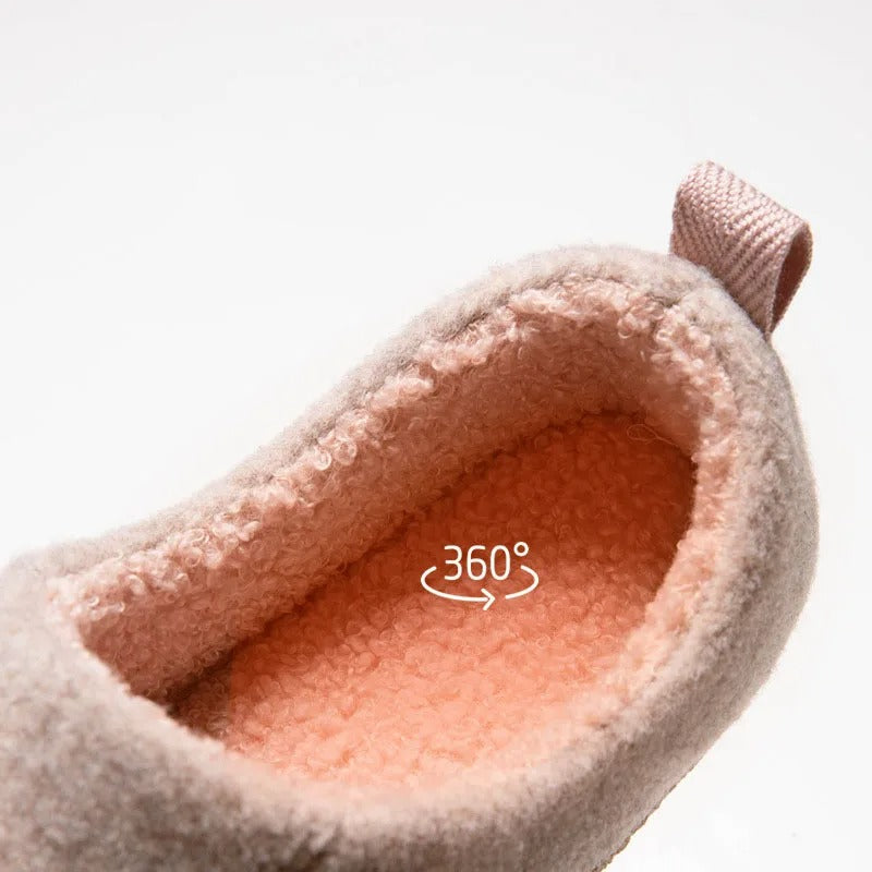 Women's Orthopedic Slippers – Warm Slippers with Sturdy Sole