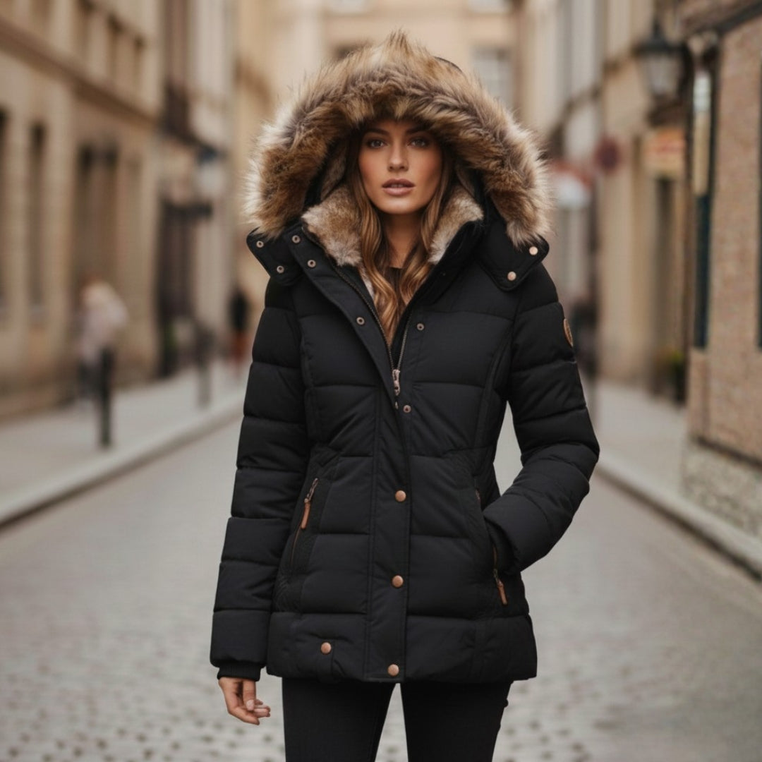 Women's Padded Hooded Jacket
