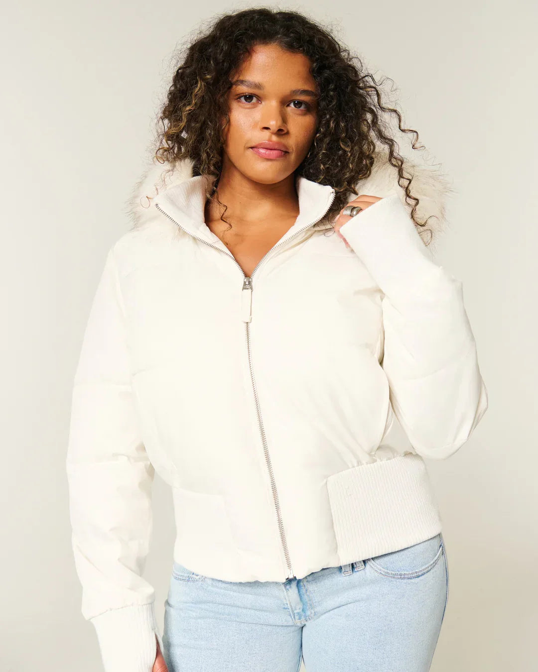 Women's Quilted Winter Jacket with Warm & Removable Hood | Wearclo