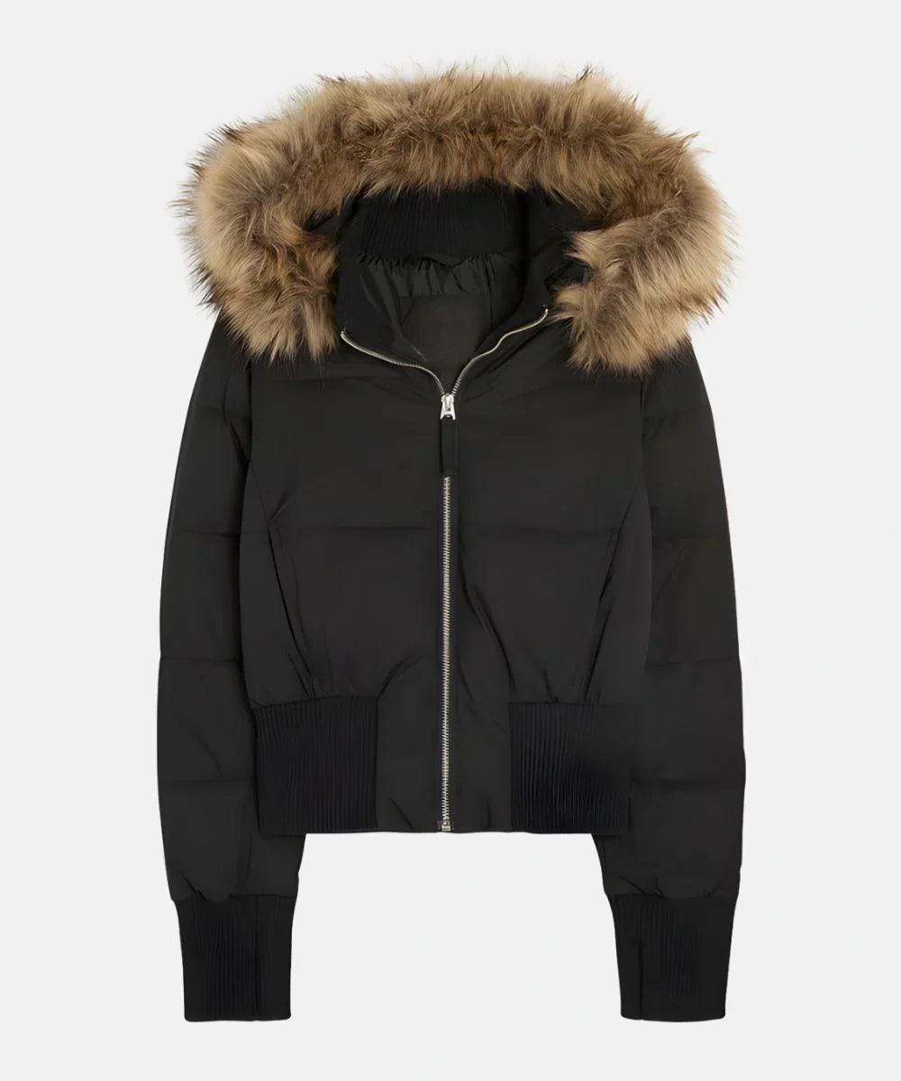 Women's Quilted Winter Jacket with Warm & Removable Hood | Wearclo