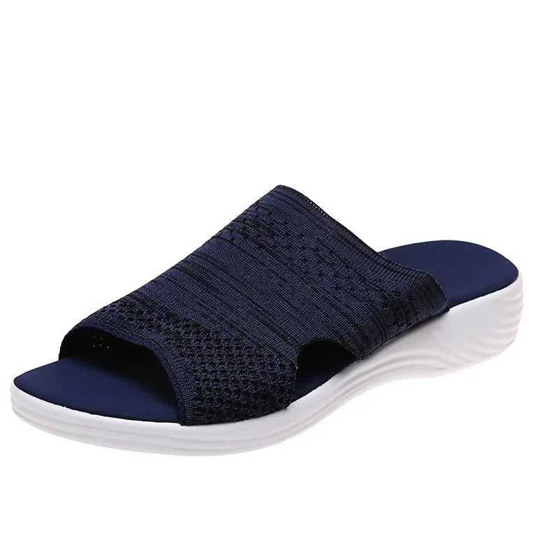 Women's Slippers with Shock-Absorbing Sole