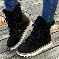 Women's Cozy Faux Fur Lined Winter Boots