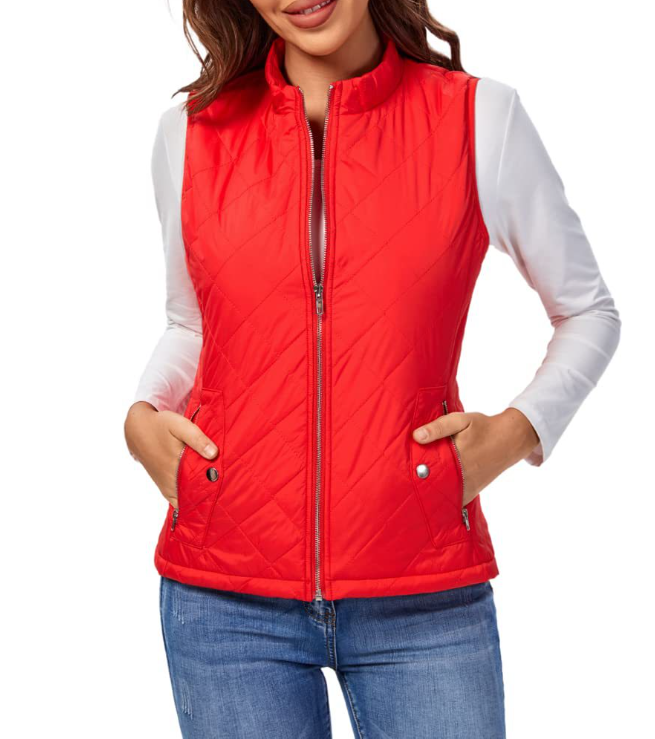 Women's Stylish Lightly Padded Vest