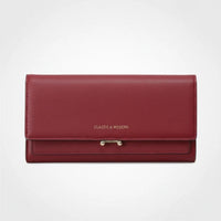 Women's Wallet - Spacious Design with Phone Pocket and Elegant Details