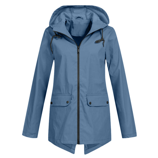 Women's Waterproof Transitional Hooded Zip-Up Jacket