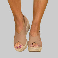 Women's Elevated Jute Espadrille Wedges