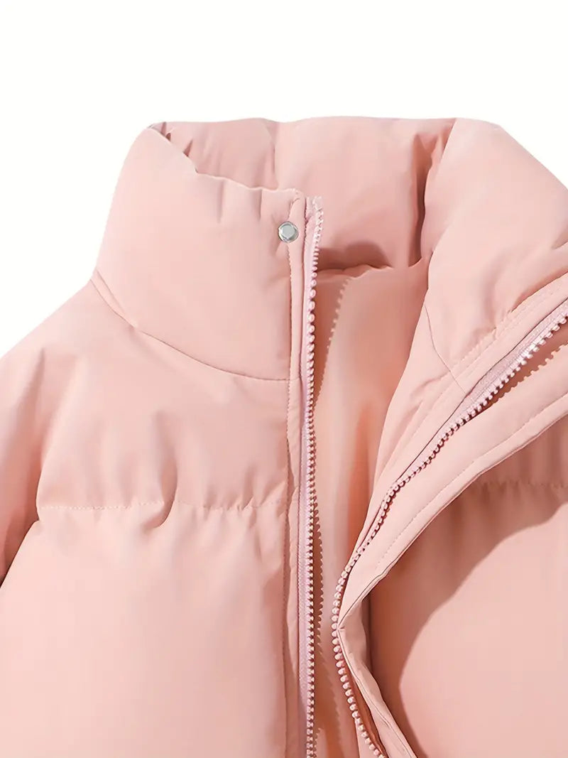 Women's Winter Puffer Jacket in 100% Polyester