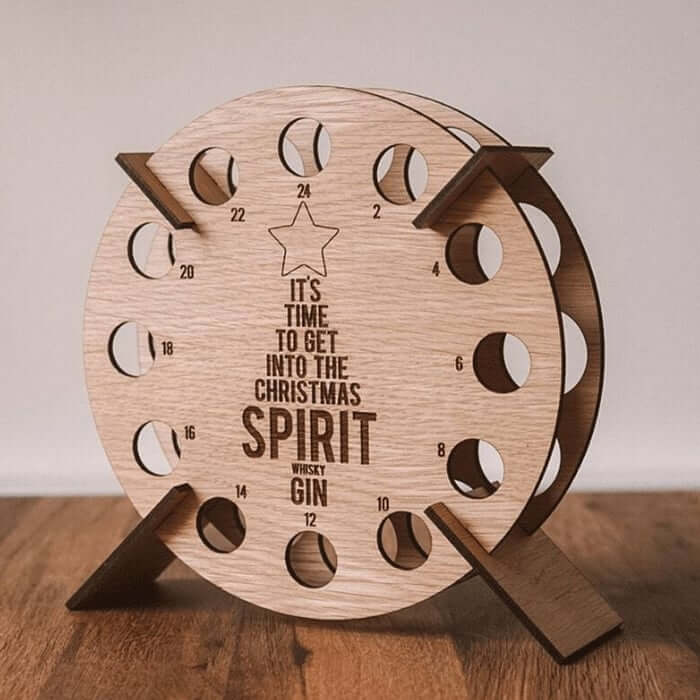 Wooden Beer Advent Calendar 2026 – 24-Day Christmas Countdown
