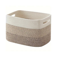 Ombre Cotton Rope Rectangle Storage Bin